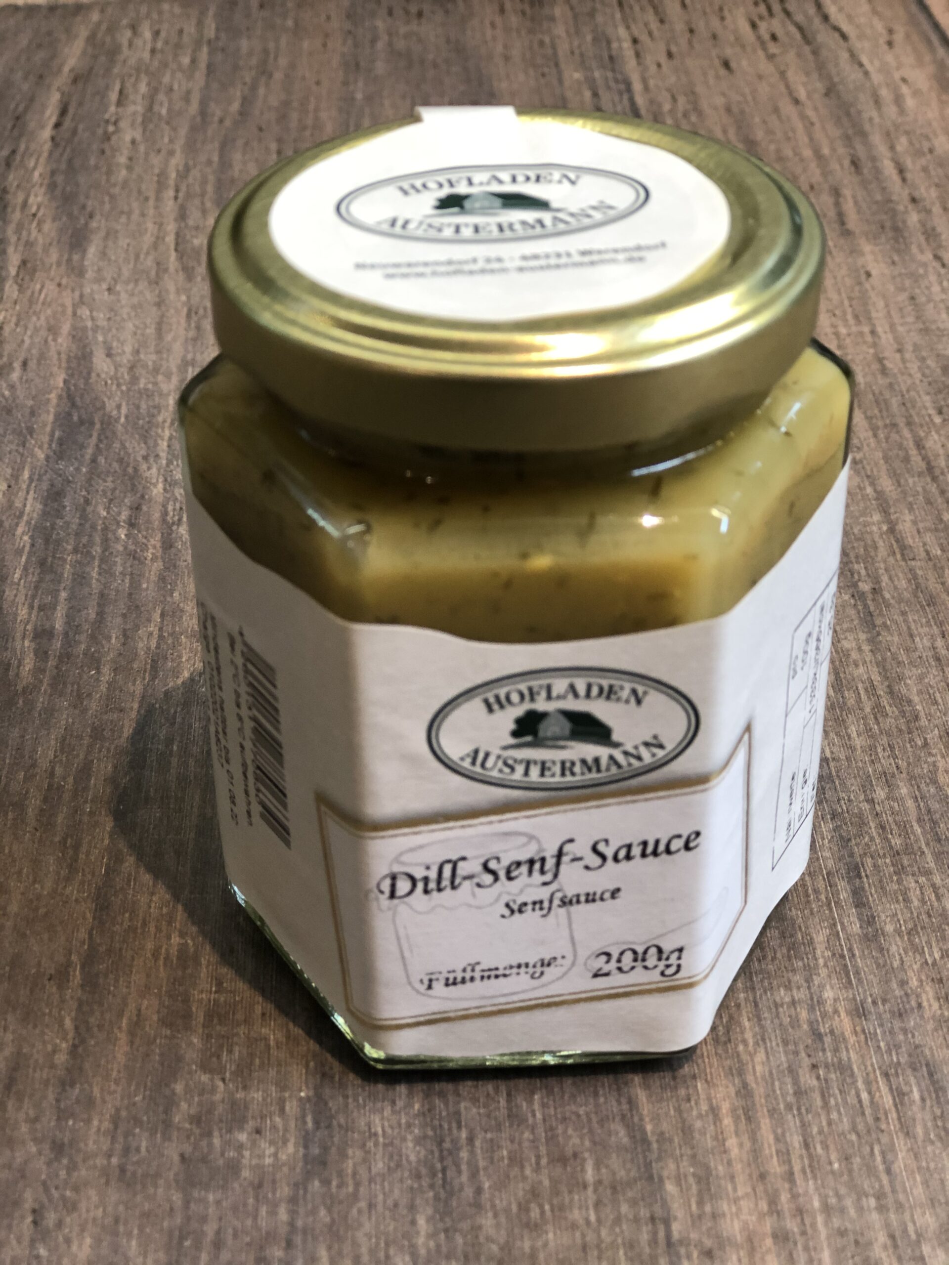 Dill-Senf-Sauce 200g | Hofladen Austermann