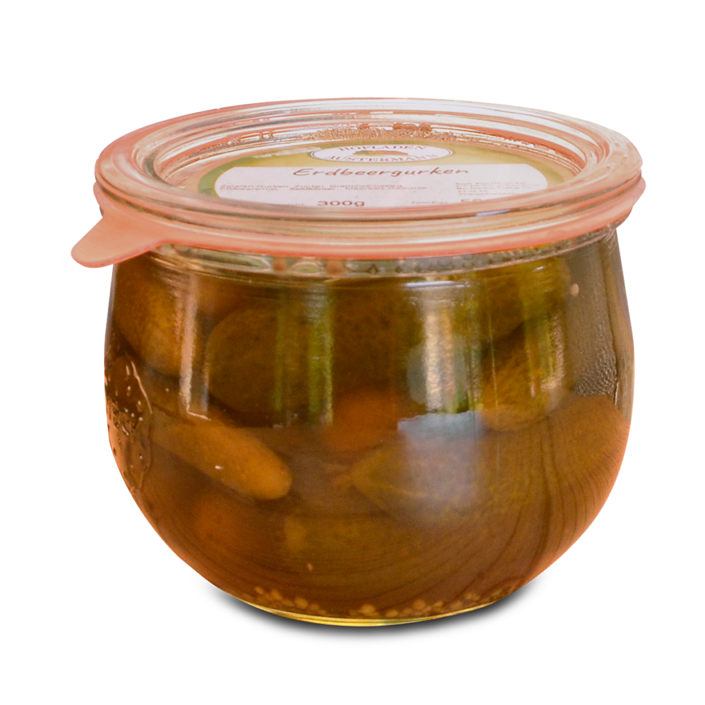 Erdbeergurken 0,5L - Hofladen Austermann Erdbeergurken 0,5L - Hofladen Austermann