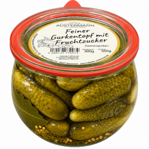 Feiner Gurkentopf mit Fruchtzucker 0,5L