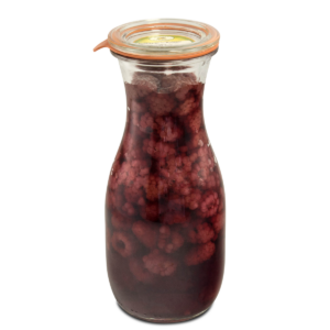 Himbeeren in Rotwein 0,5L