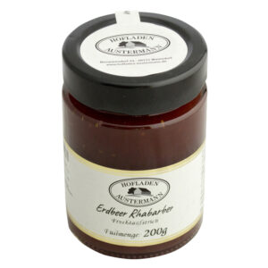 Erdbeer Rhabarber Fruchtaufstrich 200g