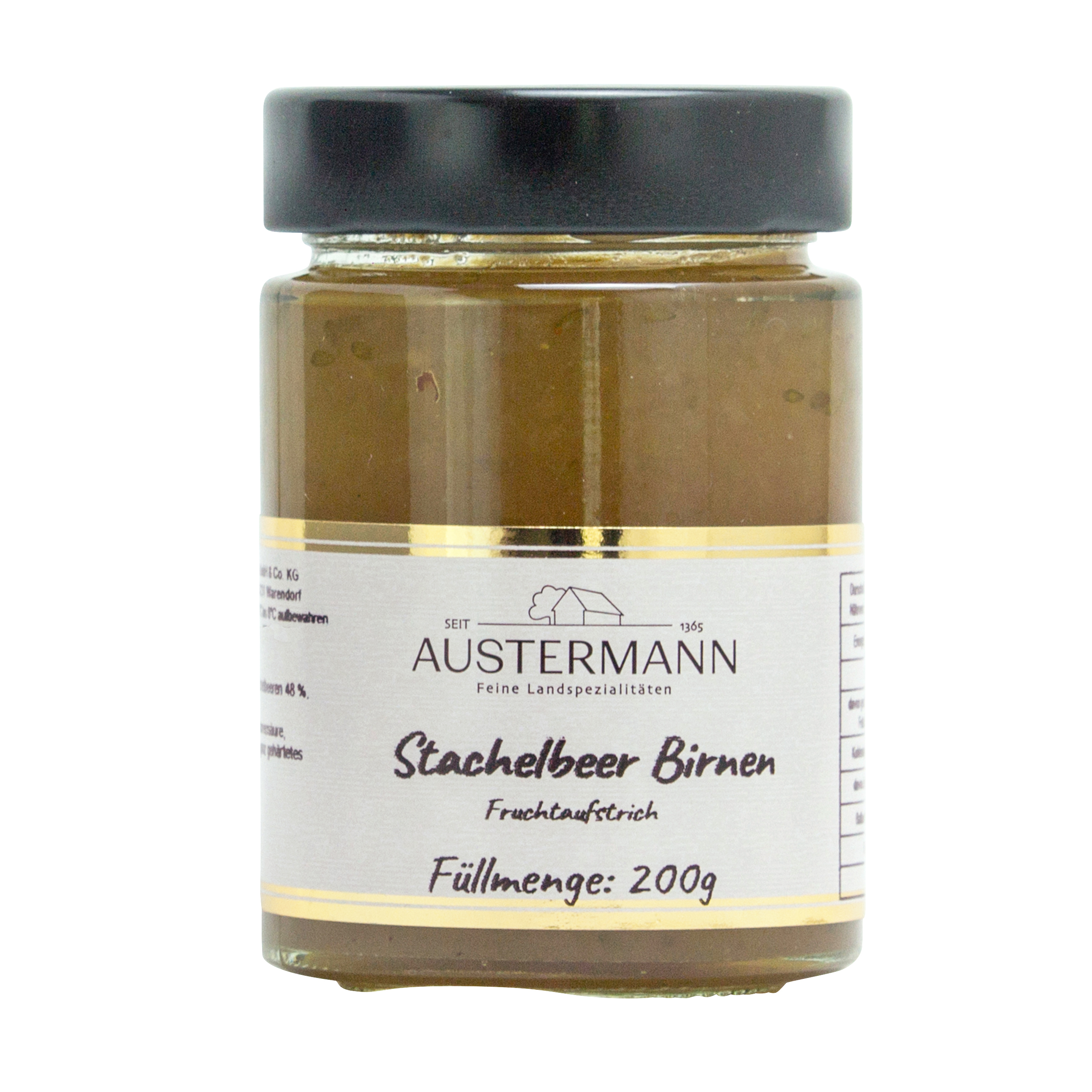 Stachelbeer Birnen Fruchtaufstrich 200g