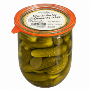 Warendorfer Gewürzgurken 1L
