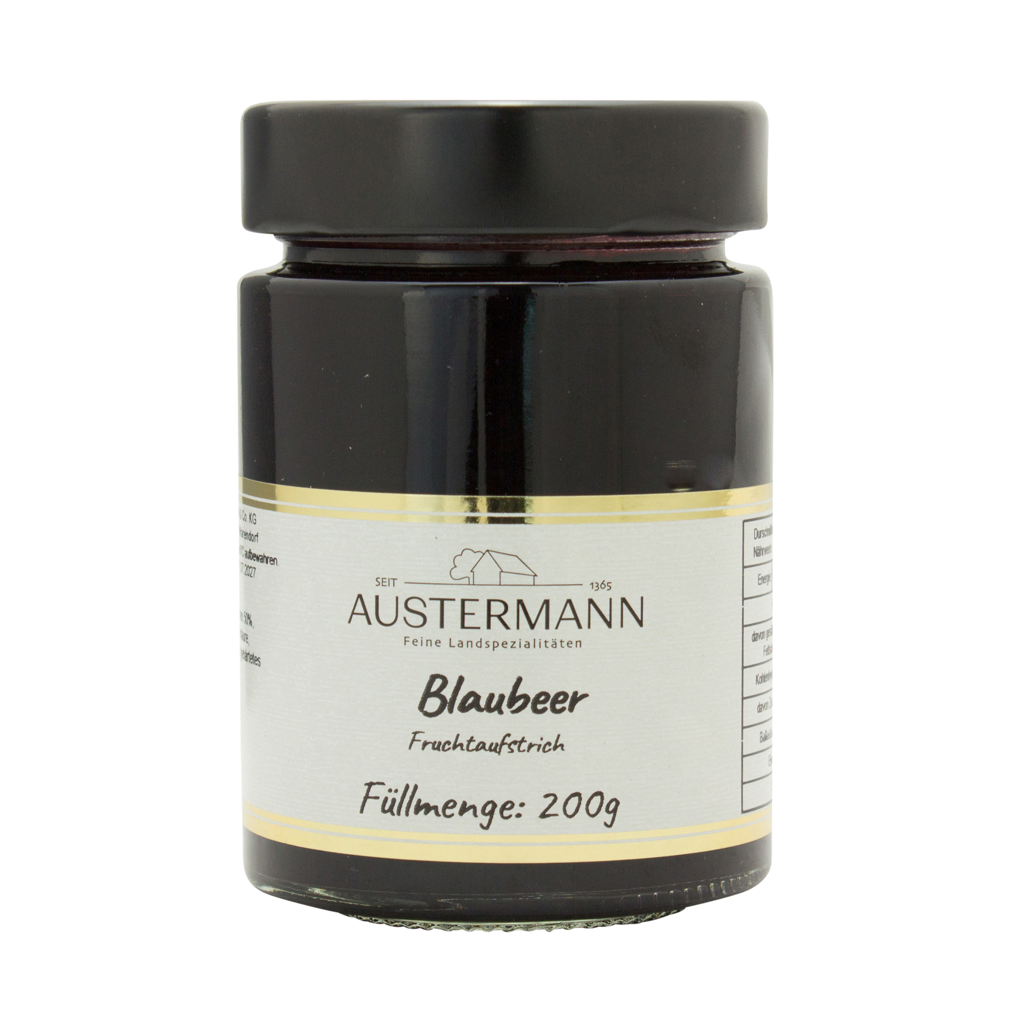 Blaubeer Fruchtaufstrich 200g