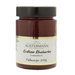 Erdbeer Rhabarber Fruchtaufstrich 200g