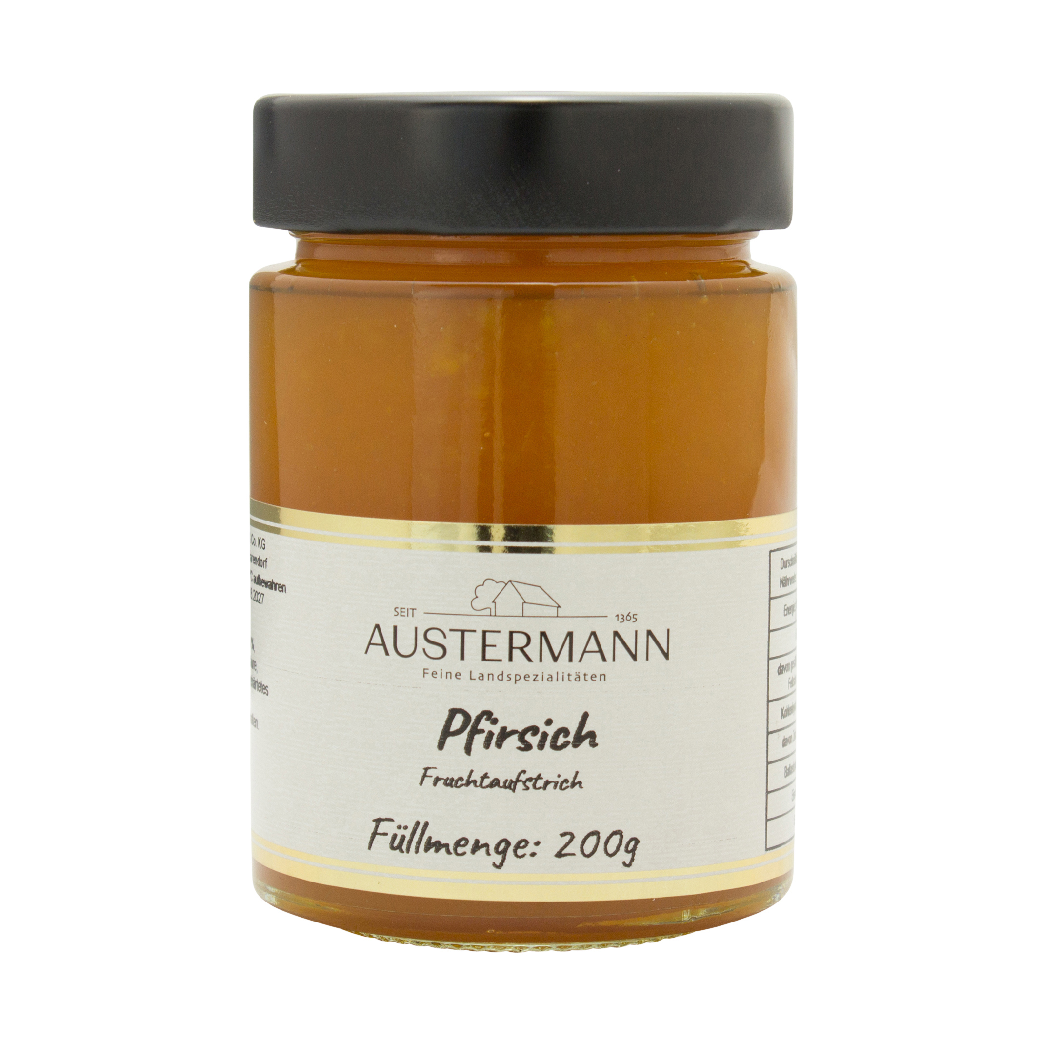 Pfirsich Fruchtaufstrich 200g