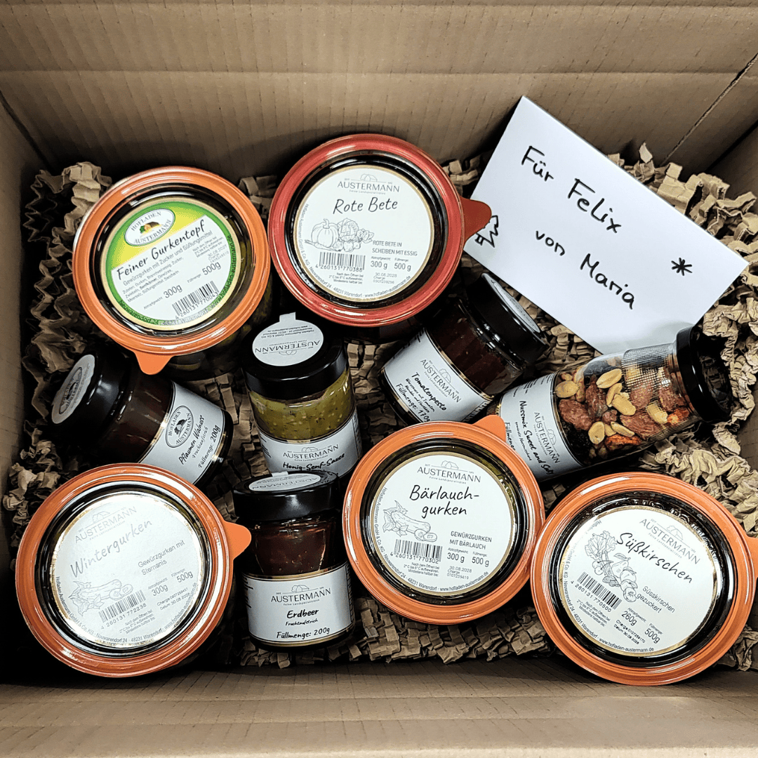 Weihnachtsbox für 50 €