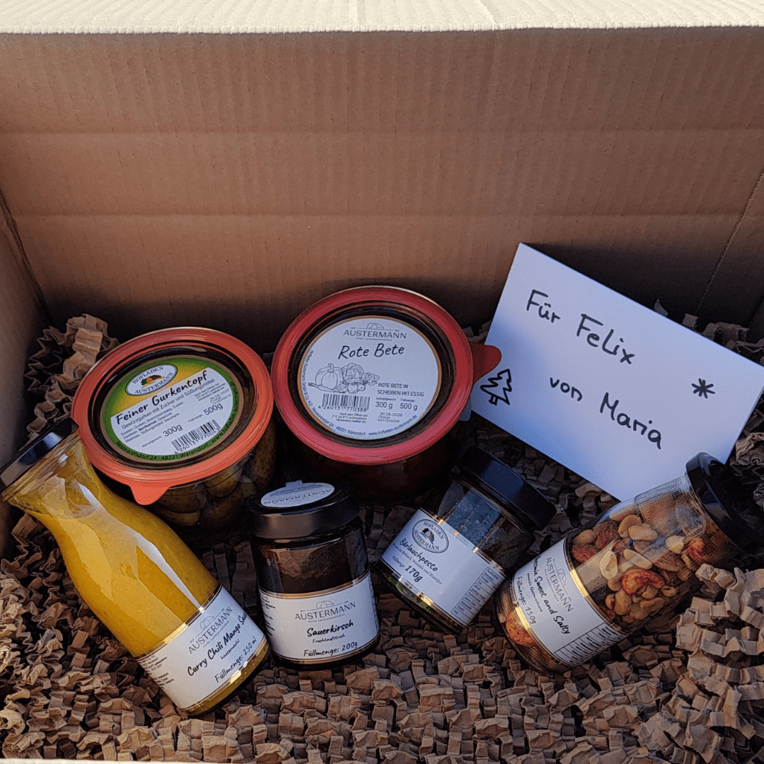 Weihnachtsbox für 30 €